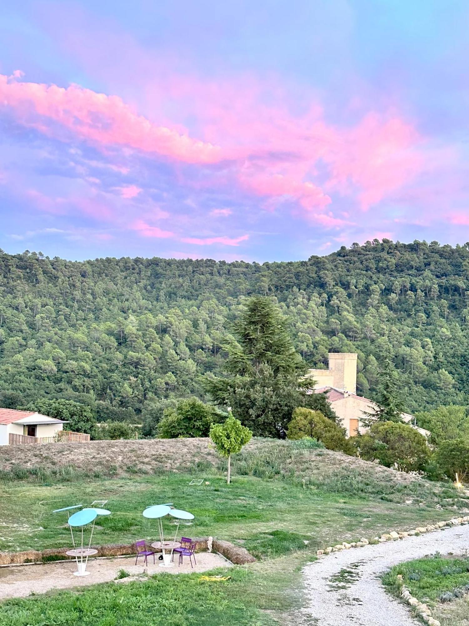 Bed and Breakfast La Ferme HI bride Villelaure Exterior foto